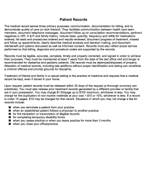 The Primary Secondary Purposes Of The Health Record The Primary Secondary Purposes Of The Health Record