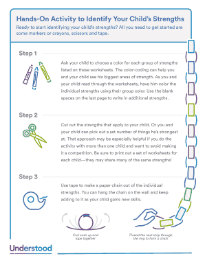 Child Strengths Identification Activity