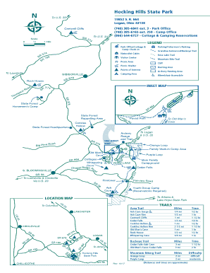 Fillable Online Hocking Hills State Park Fax Email Print - pdfFiller