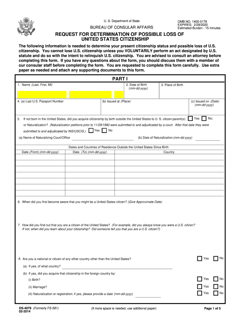 Form ds 4079: Fill out & sign online | DocHub Form ds 4079: Fill out & sign online | DocHub