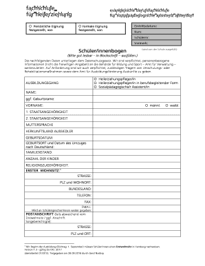 Schüler/innenbogen