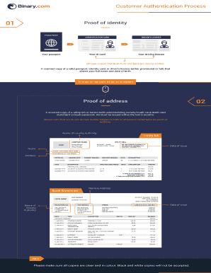 Customer Authentication Form