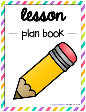 Lesson Plan Book