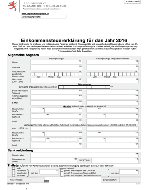 Vordruck 100 D