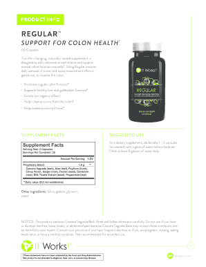 Fillable Online SUPPORT FOR COLON HEALTH Fax Email Print - pdfFiller