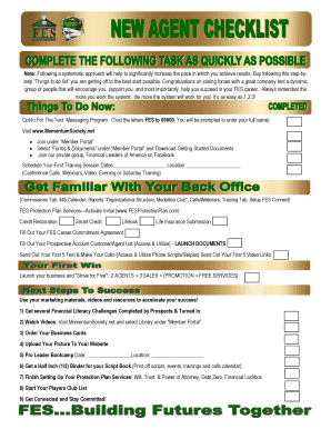 FES Career Commitment Agreement