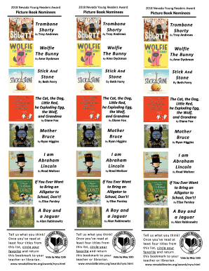 2018 Nevada Young Readers Award