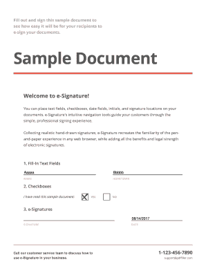 Sample Document