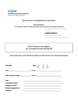Formulaire de sanction de la Fédération Française de Sport