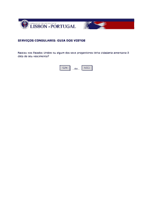 SERVIÇOS CONSULARES: GUIA DOS VISTOS