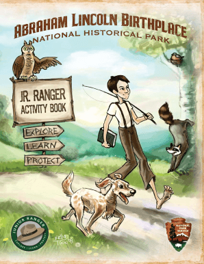 Junior Ranger Activity Certificate