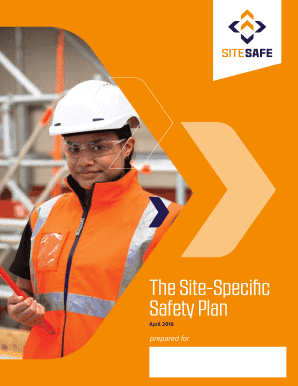 Site-Specific Safety Plan Agreement