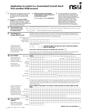 Guaranteed Growth Bond Application