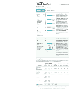 Report writing - 21722 FA Sample Student+Writing - act