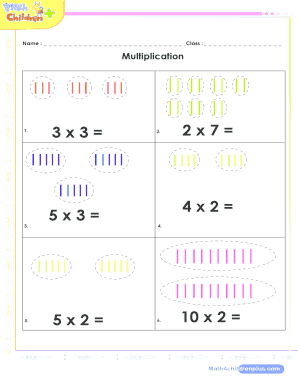 Multiplication Worksheet