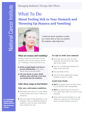 Managing Radiation Therapy Side Effects