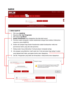 MyBR1M Application Form