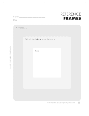 Graphic Organizer Template
