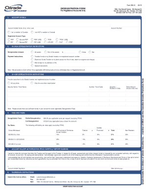 Canada Deregistration Form 335.10
