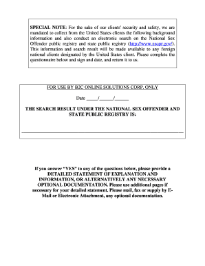 Client Background Information Form