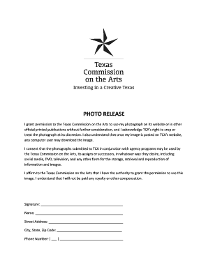 Photo Release Form