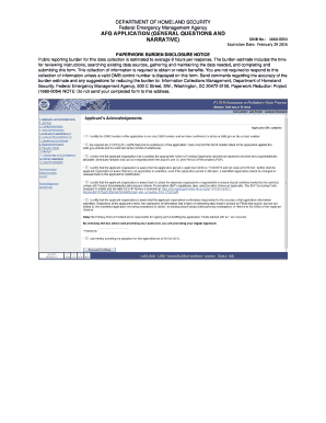 AFG Application Form
