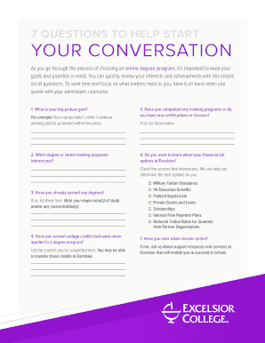 Online Degree Program Selection Questions