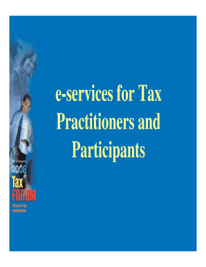 IRS e-Services Registration and PTIN Application