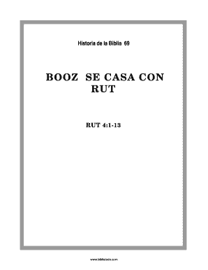 Booz se casa con Rut