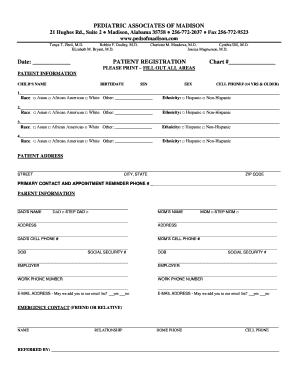 Patient Registration Form