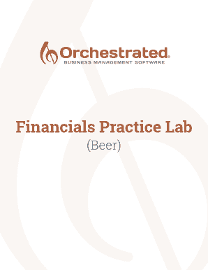 Financials Practice Lab Worksheet
