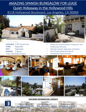 AMAZING SPANISH BUNGALOW FOR LEASE