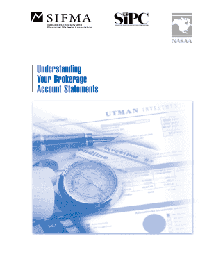 Fillable Online Understanding Your Brokerage Account Statements Fax ...