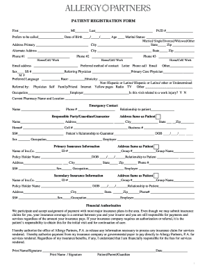 Patient Registration Form
