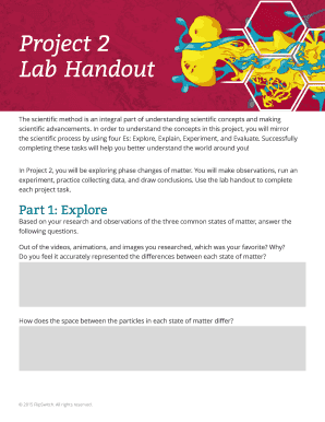 Lab Handout for Phase Changes of Matter