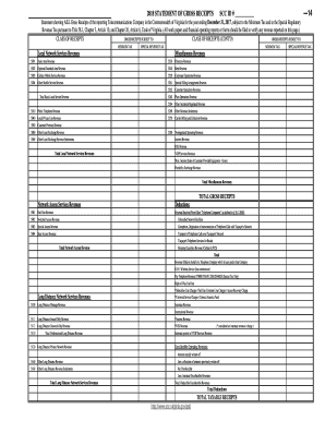 Fillable Online Statement of Telecommunications Gross Receipts - PDF ...