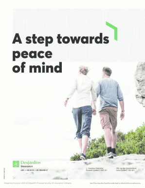 Desjardins Insurance Application Form