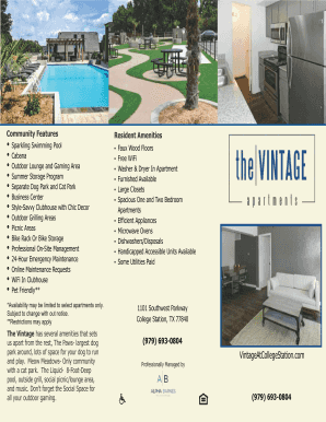 Residential Lease Agreement