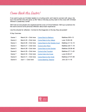 Easter Reflection Guide