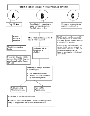 Parking Ticket Appeal Form