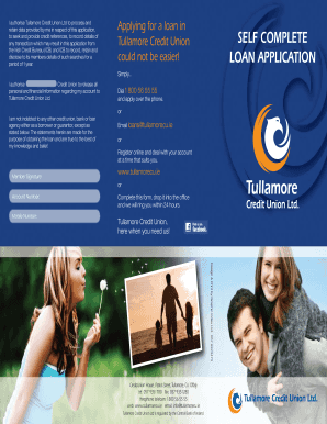 Tullamore Credit Union Loan Application Form