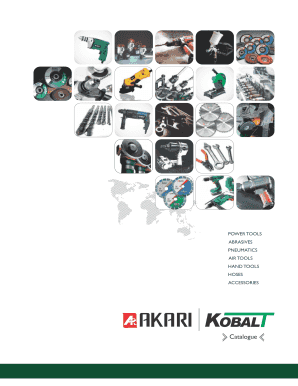 Power tools catalogue