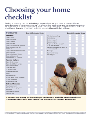 Home Buying Checklist