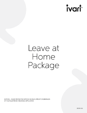Leave at Home Package