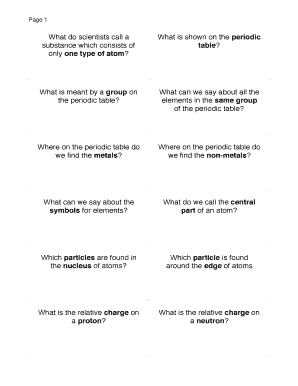 Fillable Online Unit 1 Chemistry flashcards Fax Email Print - pdfFiller