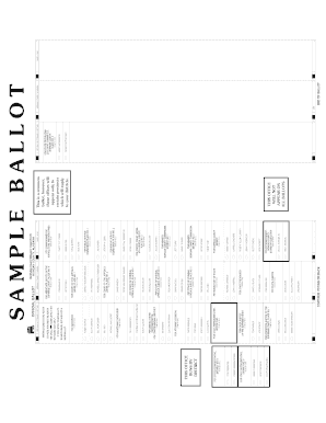 Alabama Republican Primary Election Ballot