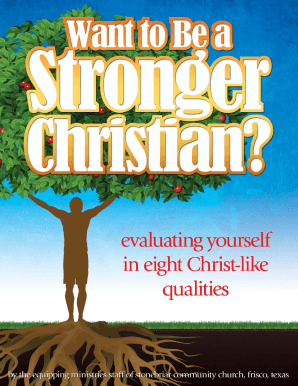 Christ-Centered Person Evaluation Form