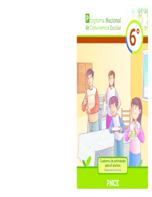 Cuaderno de actividades del PNCE