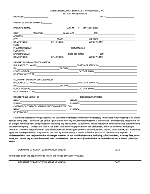 Patient Registration Form