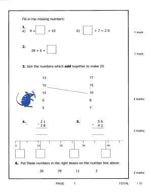 Math Worksheet